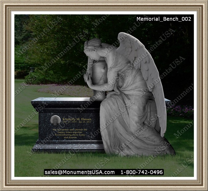 Cemetery-Bench-Granite