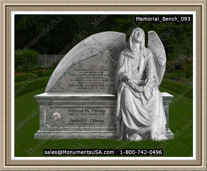 Granite-Personalized-Memorial-Bench